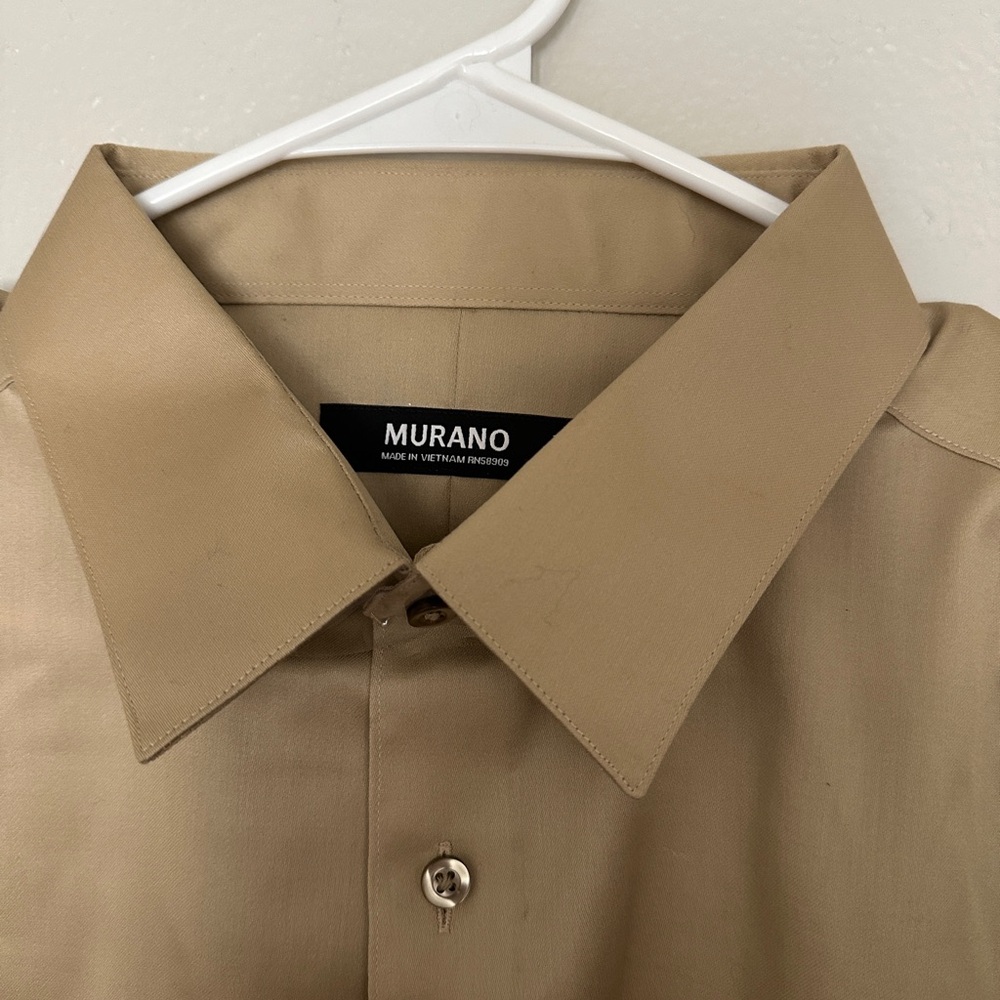 Murano Men's Tan Shirt